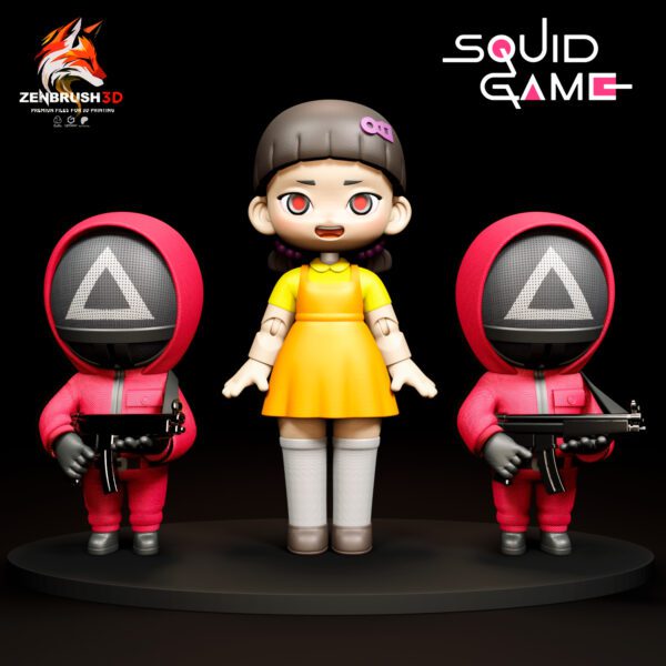 Squid Game - El Juego del Calamar STL 3D PRINTING